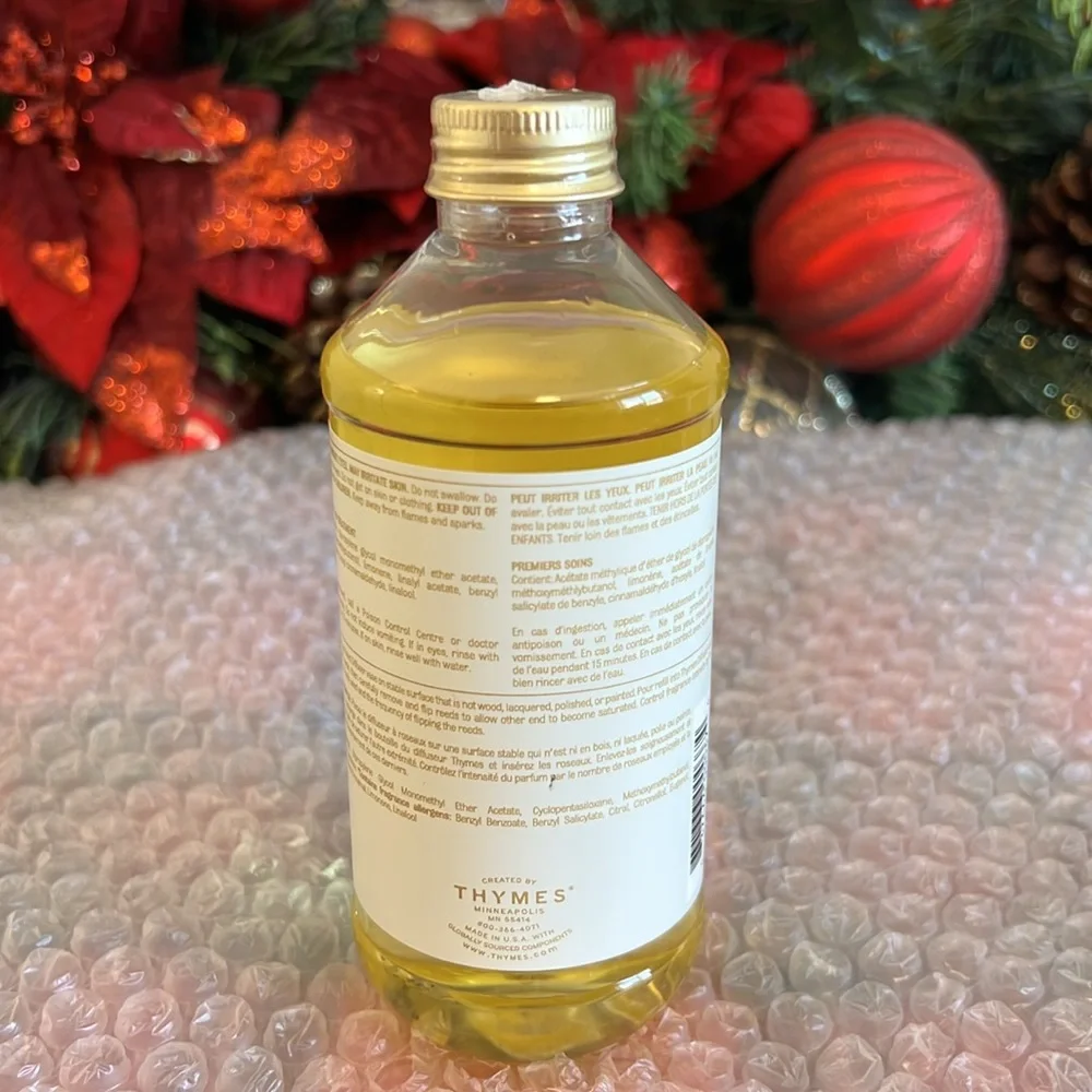 Thymes Reed Diffuser Oil - Fresh-Cut Basil - 7.75 Fl Oz